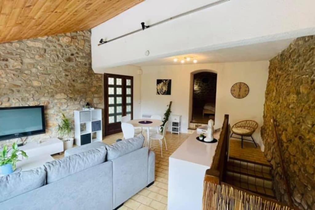 Appartement Gite Des 3 Vallees - Le Soleil Des Cevennes à Saint-Jean-du-Gard Extérieur photo