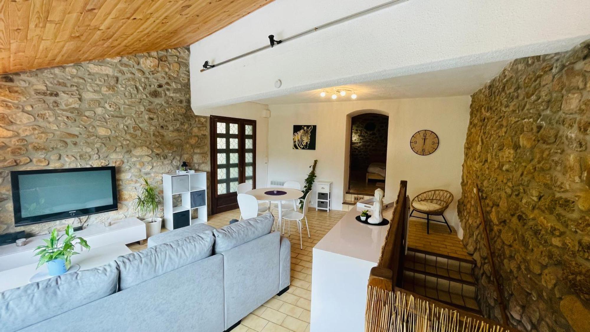 Appartement Gite Des 3 Vallees - Le Soleil Des Cevennes à Saint-Jean-du-Gard Extérieur photo